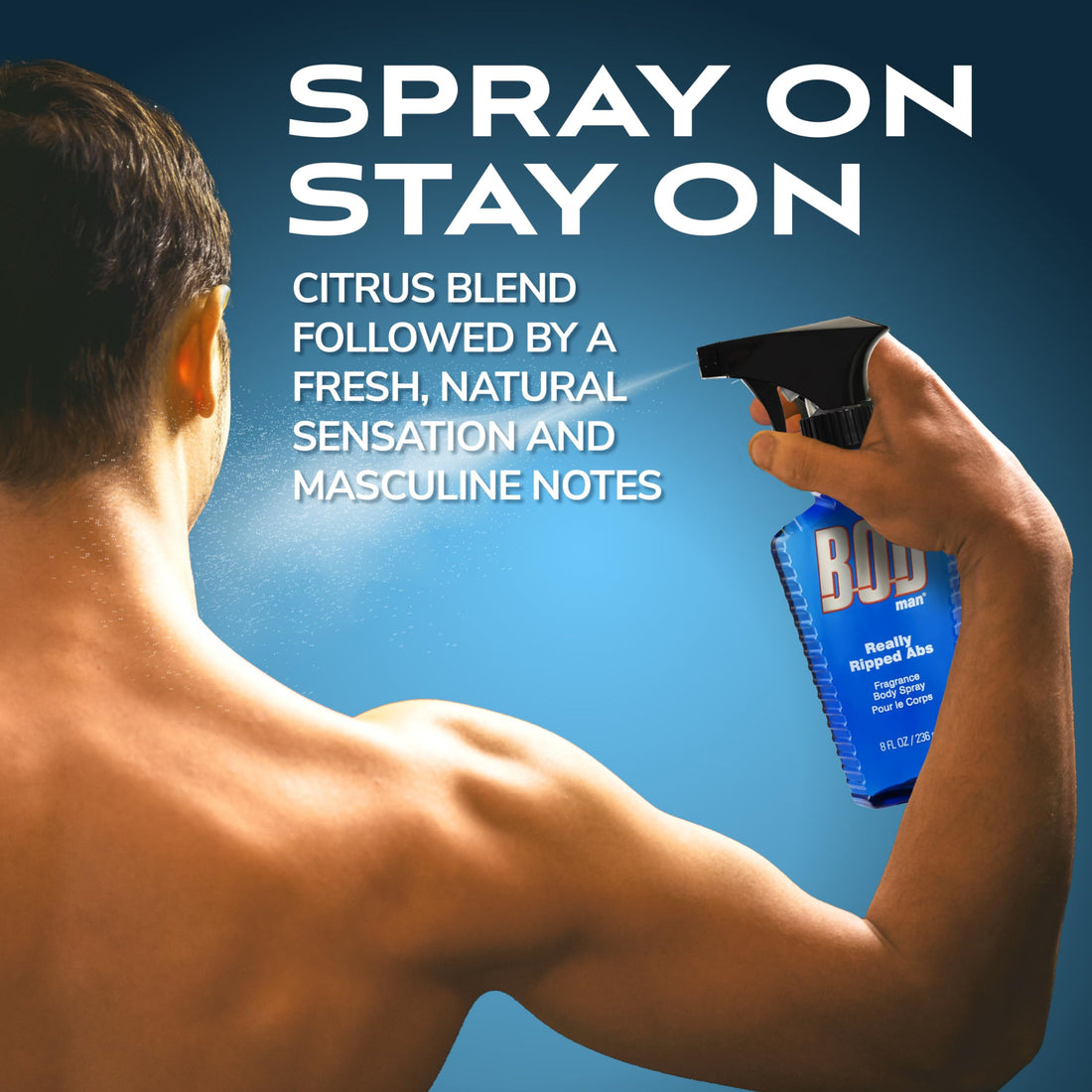 Bod Man Really Ripped Abs Fragrance Body Spray (8 oz)