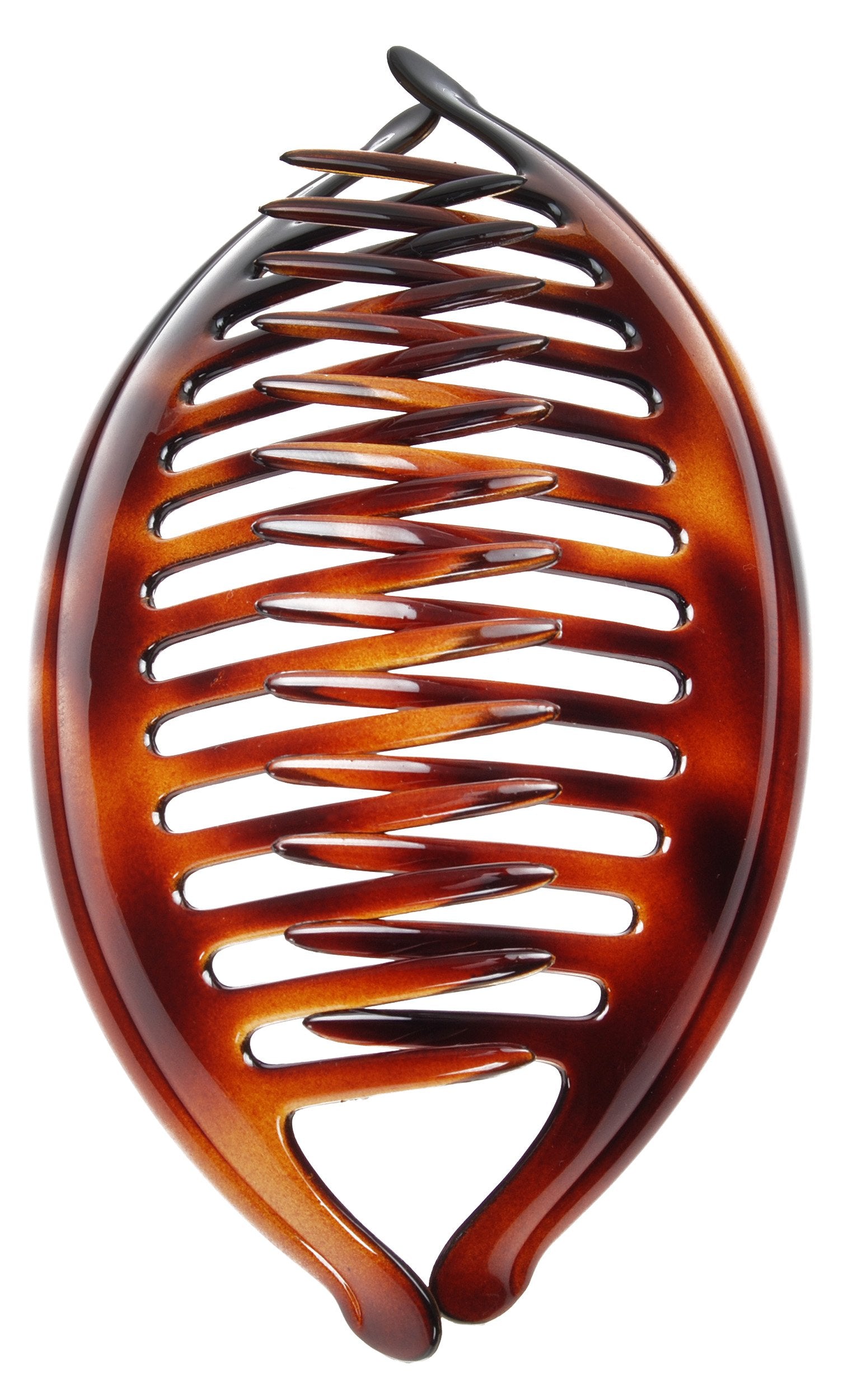 France Luxe Large Interlocking Comb Pair - Tortoise