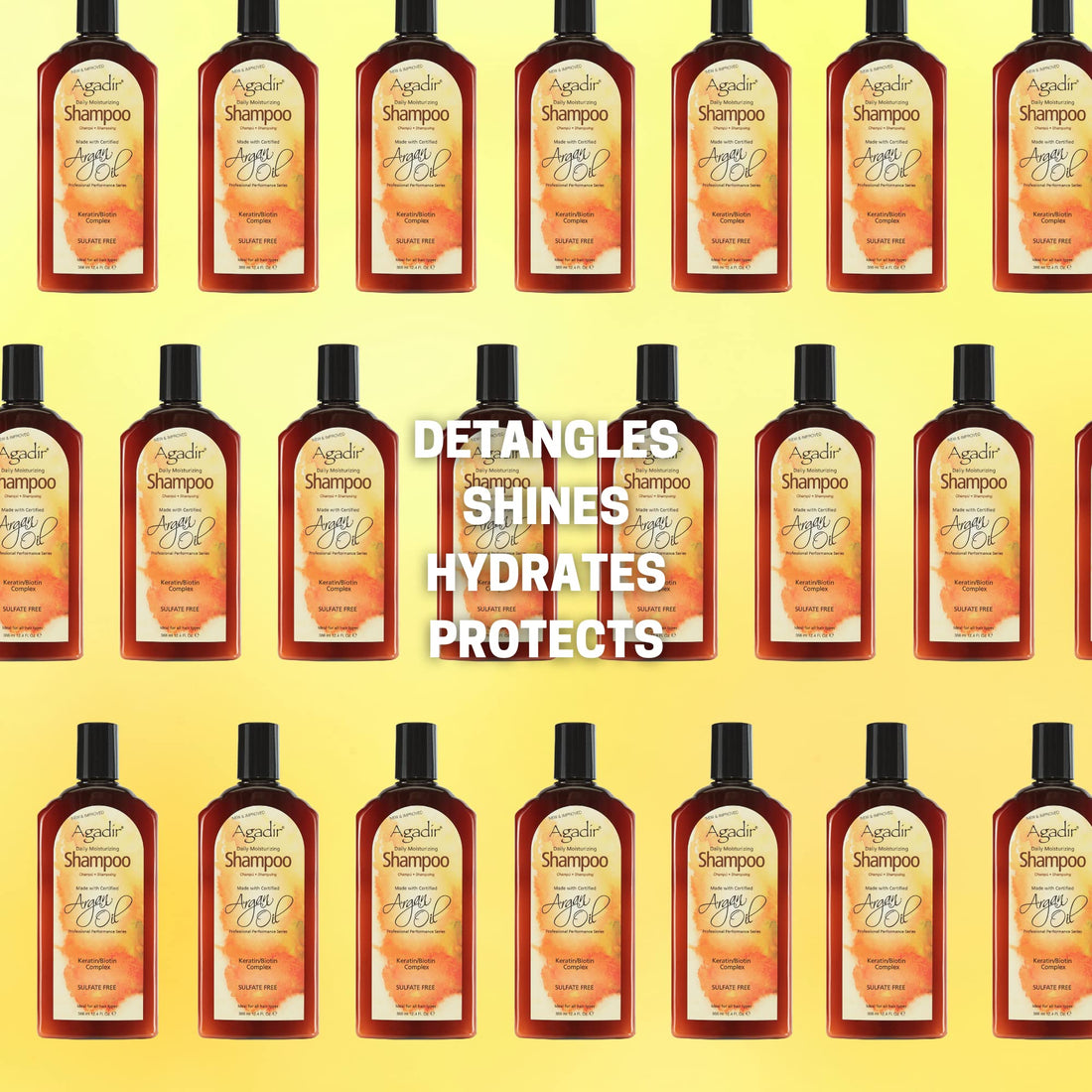 Daily Moisturizing Shampoo ( For All Hair Types ) - Agadir Argan Oil - Hair Care - 355ml/12oz