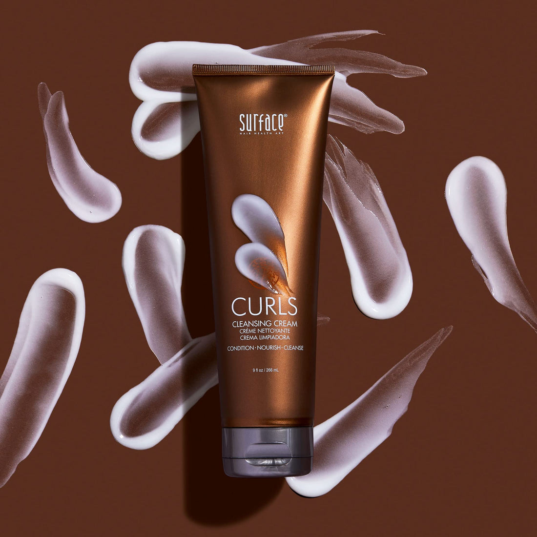 SURFACE Hair - Curls Cleansing Cream – Defines, Adds Shine, and Provides Frizz Free Style Longevity - 6 fl oz