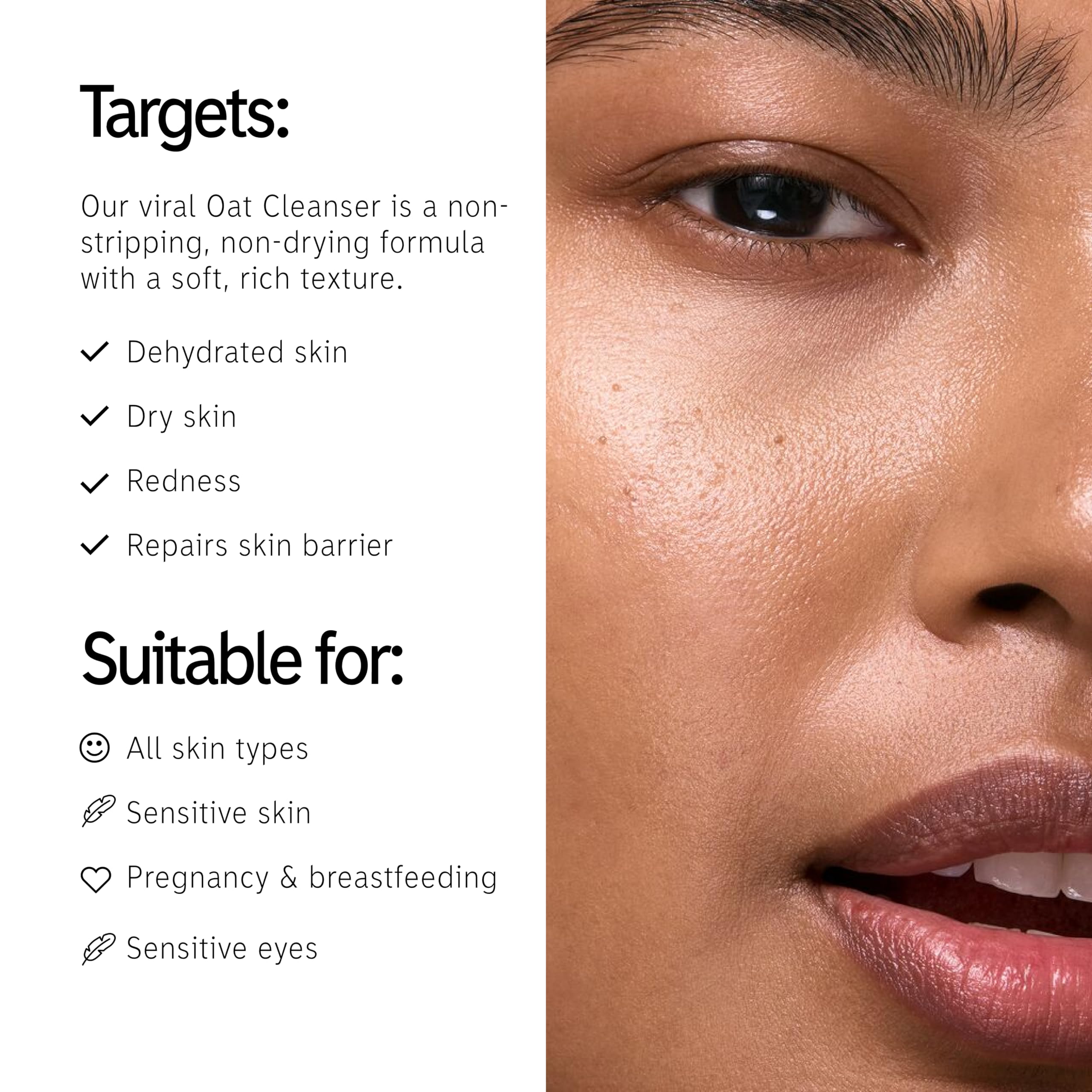 The INKEY List Oat Cleansing Balm Duo, Rich Balm Removes Makeup and Impurities, Reduces Redness, 5.0 fl oz (2 Pack)