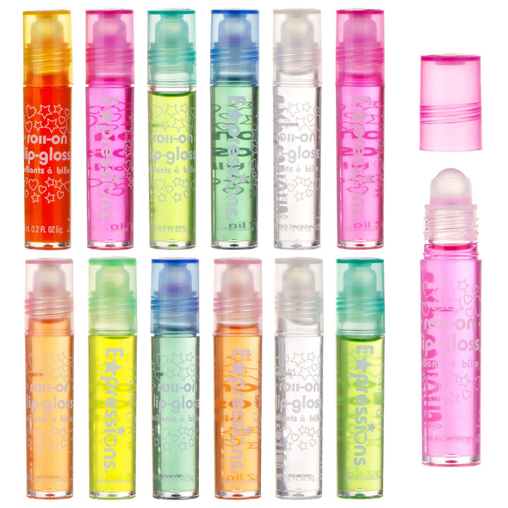 12 Piece Flavored Lip Gloss Set