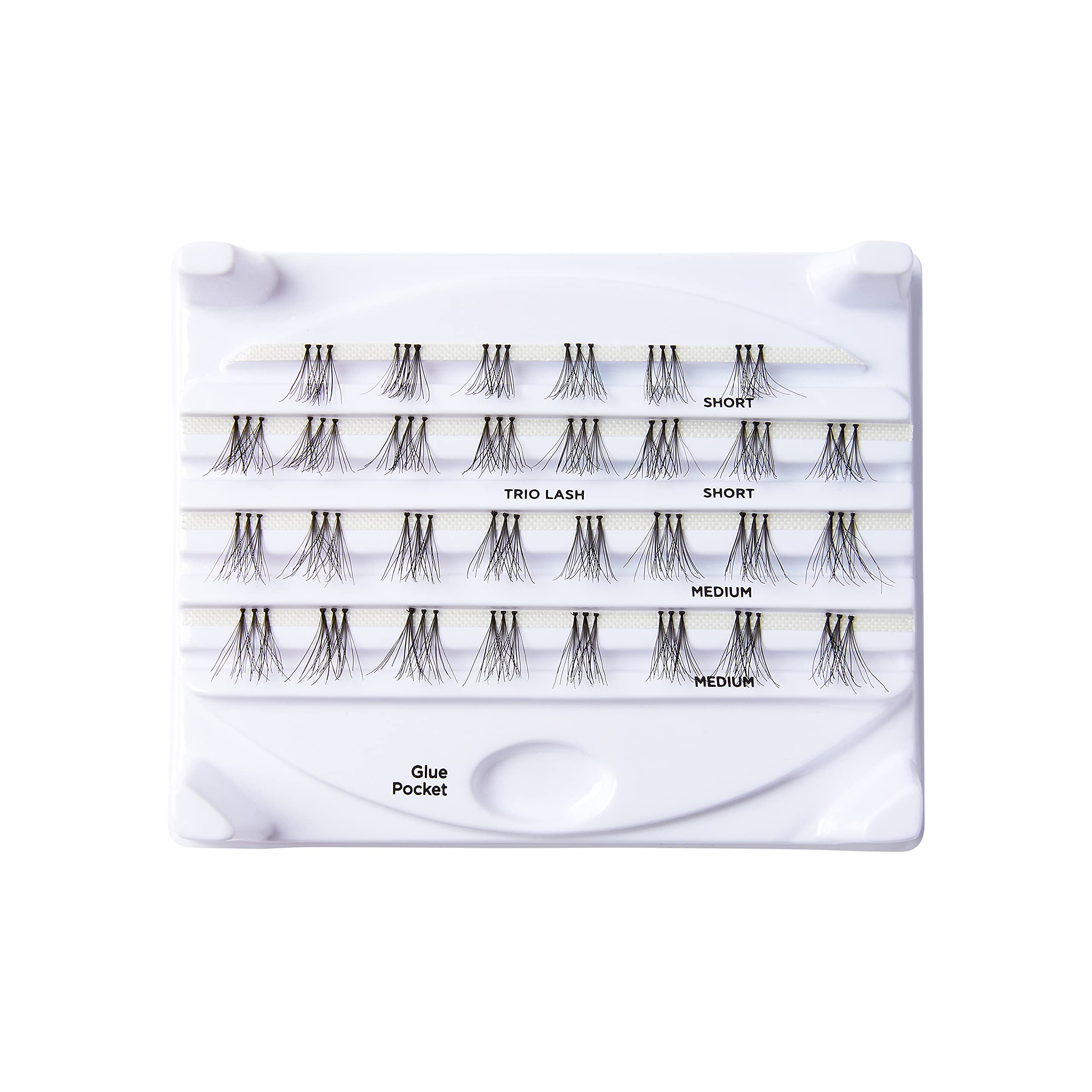 Kiss I Envy Trio Medium 30 Trio Lashes (6 Pack)