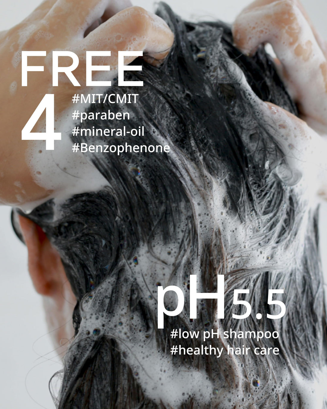 FIT YOUR SKIN SAN TTEUT Scalp Refreshment Hair Shampoo - pH 5.5 Keratin & Protein Perfumed Shampoo for Hair Loss Relief, Cooling, Exfoliating - Mint & White Musk Scent - Paraben Free - 17 fl.oz.