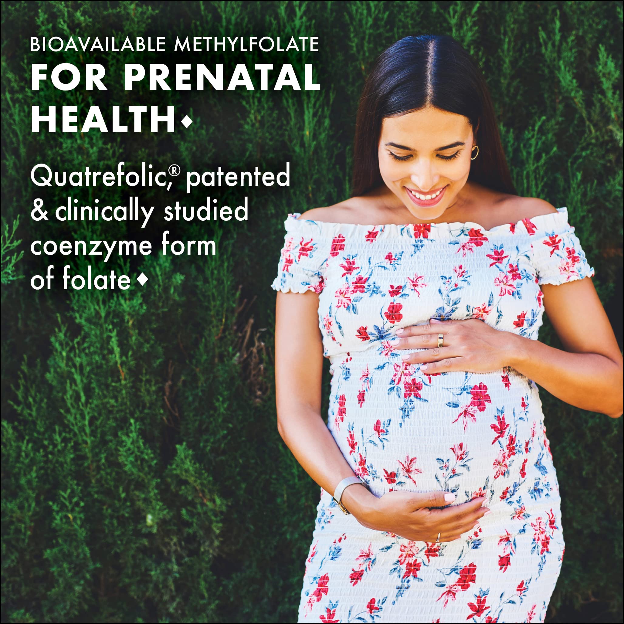 Bluebonnet Nutrition CellularActive Methylfolate 400 mcg – Formulated with Quatrefolic - for Energy, Mood, and Prenatal Health - Vegan, Gluten-Free, Non-GMO, and Kosher – 60 Capsules – 60 Servings