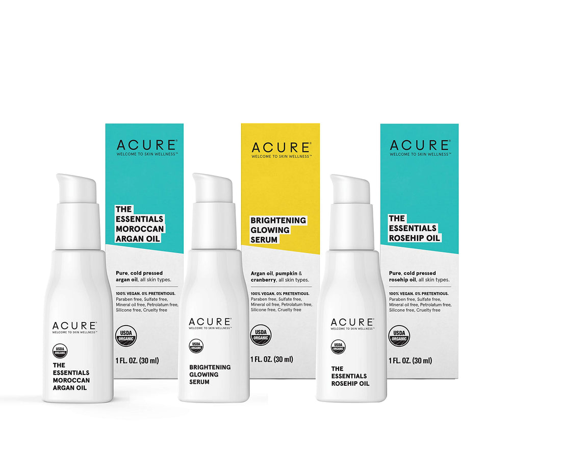 Acure The Essentials Marula for Dry Skin & Hair Oil, 1 Oz