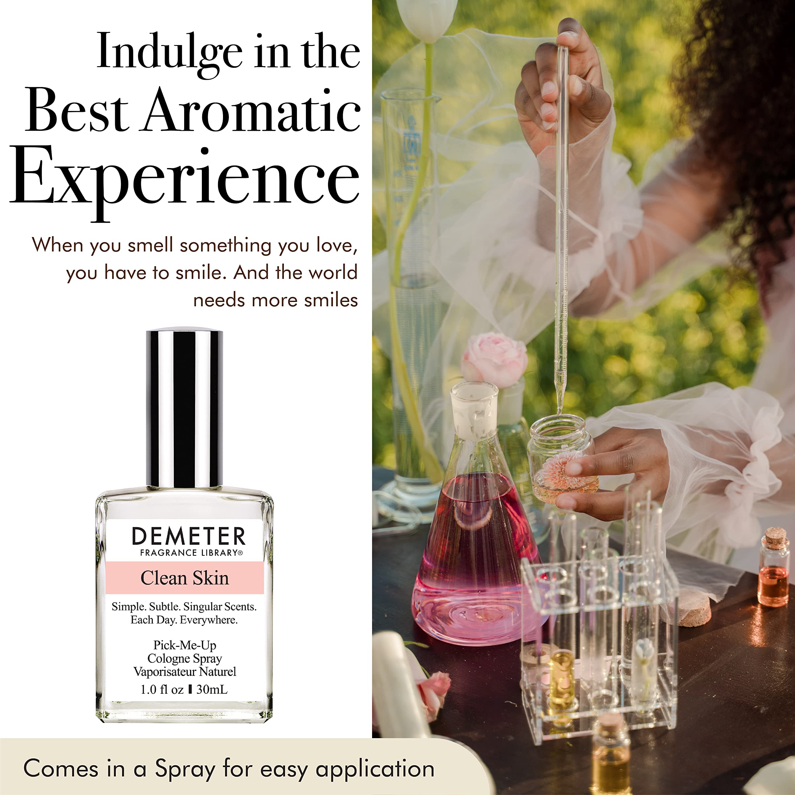 Demeter 1oz Cologne Spray - Clean Skin