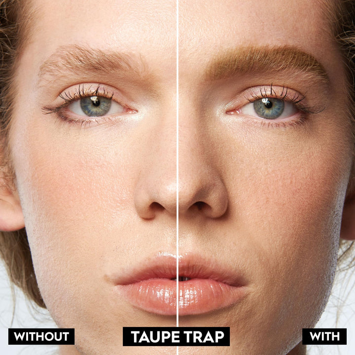 Urban Decay Brow Blade 2-in-1 Eyebrow Pen & Waterproof Pencil (Taupe Trap - Universal Taupe), Smudge-proof, Transfer-resistant, Ink Stain & Creamy Brow Pencil, Vegan, Cruelty-free - 0.01 oz