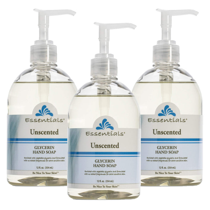 Clearly Natural Liquid Hand Soap, Unscented, 3 Count