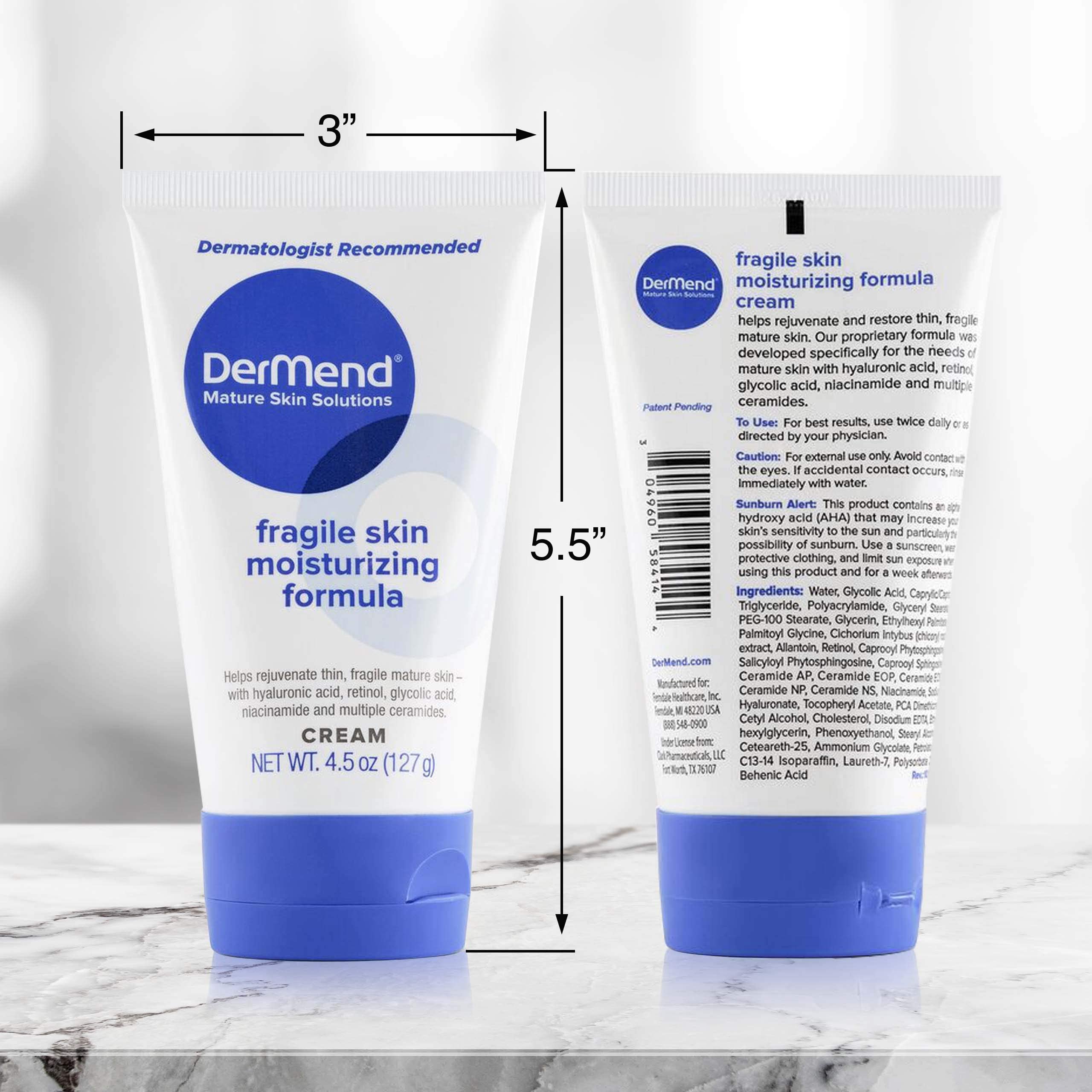 Dermend Fragile Skin Moisturizing Formula Cream