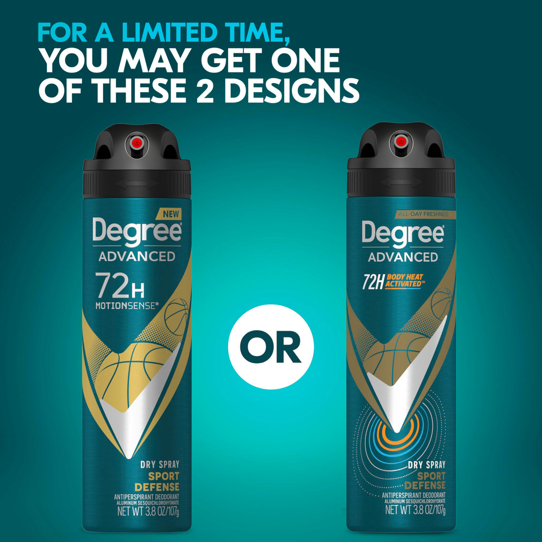 Degree Men Dry Antiperspirant Spray 3.8 Ounce Sport Defense