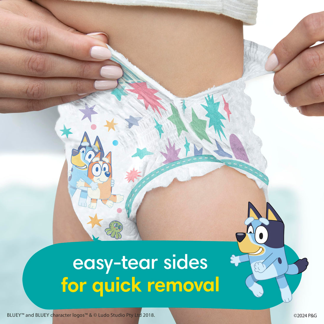 Pampers Easy Ups Training Pants Pull On Disposable Diapers for Boys, Size 6 (4T-5T), 104 Count, ONE Month Supply