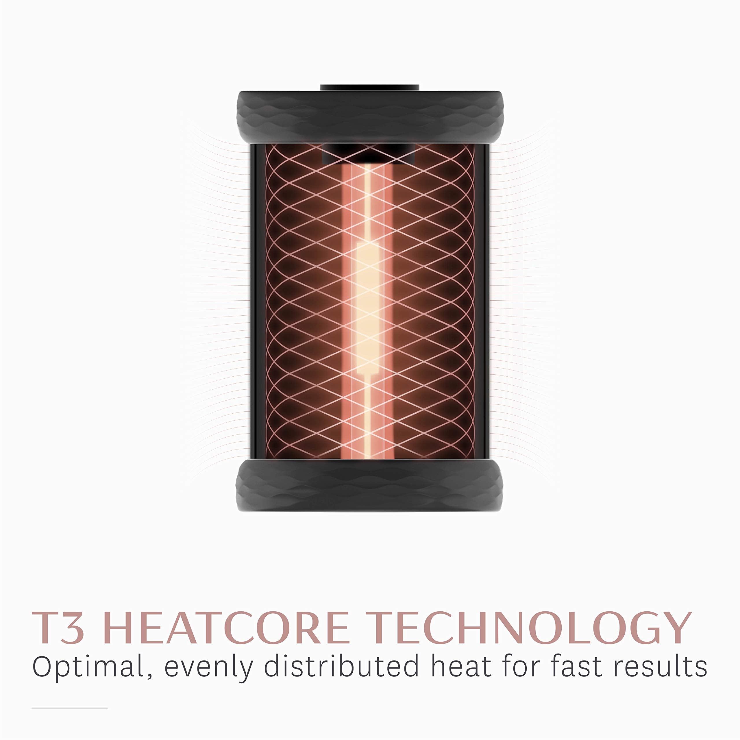 T3 - Volumizing Hot Rollers LUXE (2 ct.) | Hair Curlers and Volumizers for All Hair Lengths | Pairs with T3 Volumizing Hot Rollers LUXE Set only