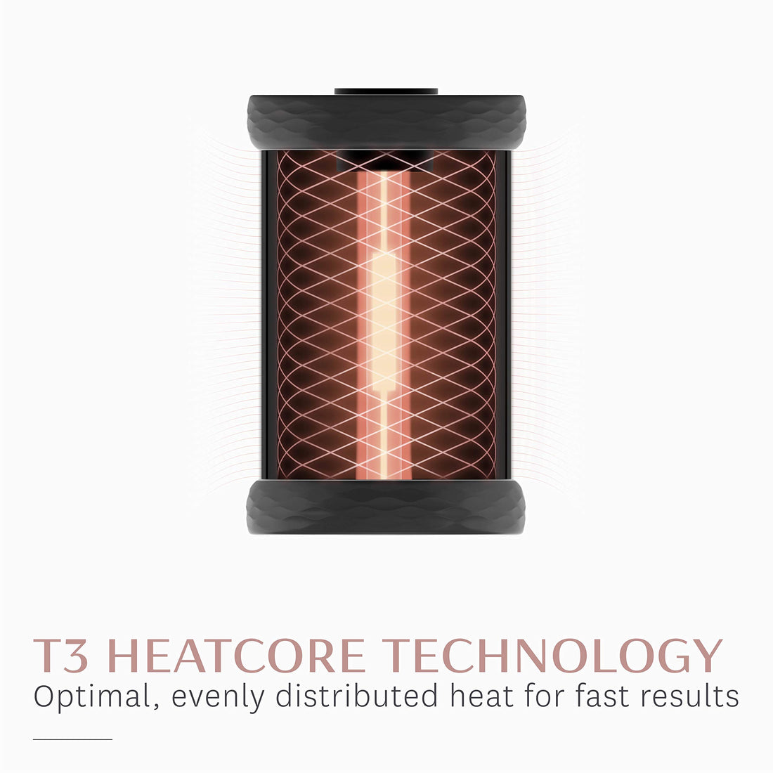 T3 - Volumizing Hot Rollers LUXE (2 ct.) | Hair Curlers and Volumizers for All Hair Lengths | Pairs with T3 Volumizing Hot Rollers LUXE Set only