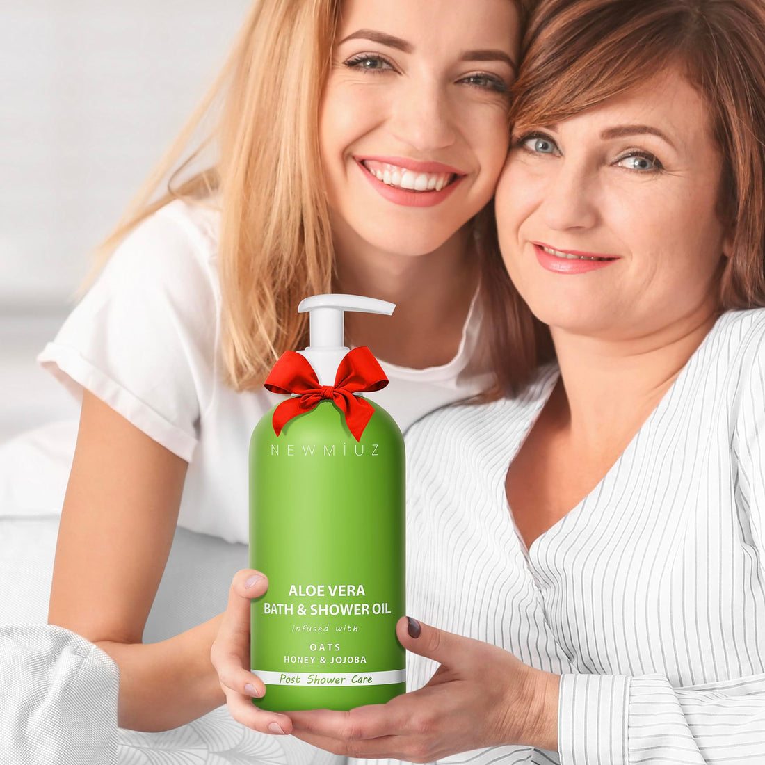 New Miuz Wet Skin Moisturizer In Shower Oil Body Conditioner Natural Post Shower Care for Body Legs Soft Skin 2 in 1 Soothing Bath Oil Self Care Spa Gift