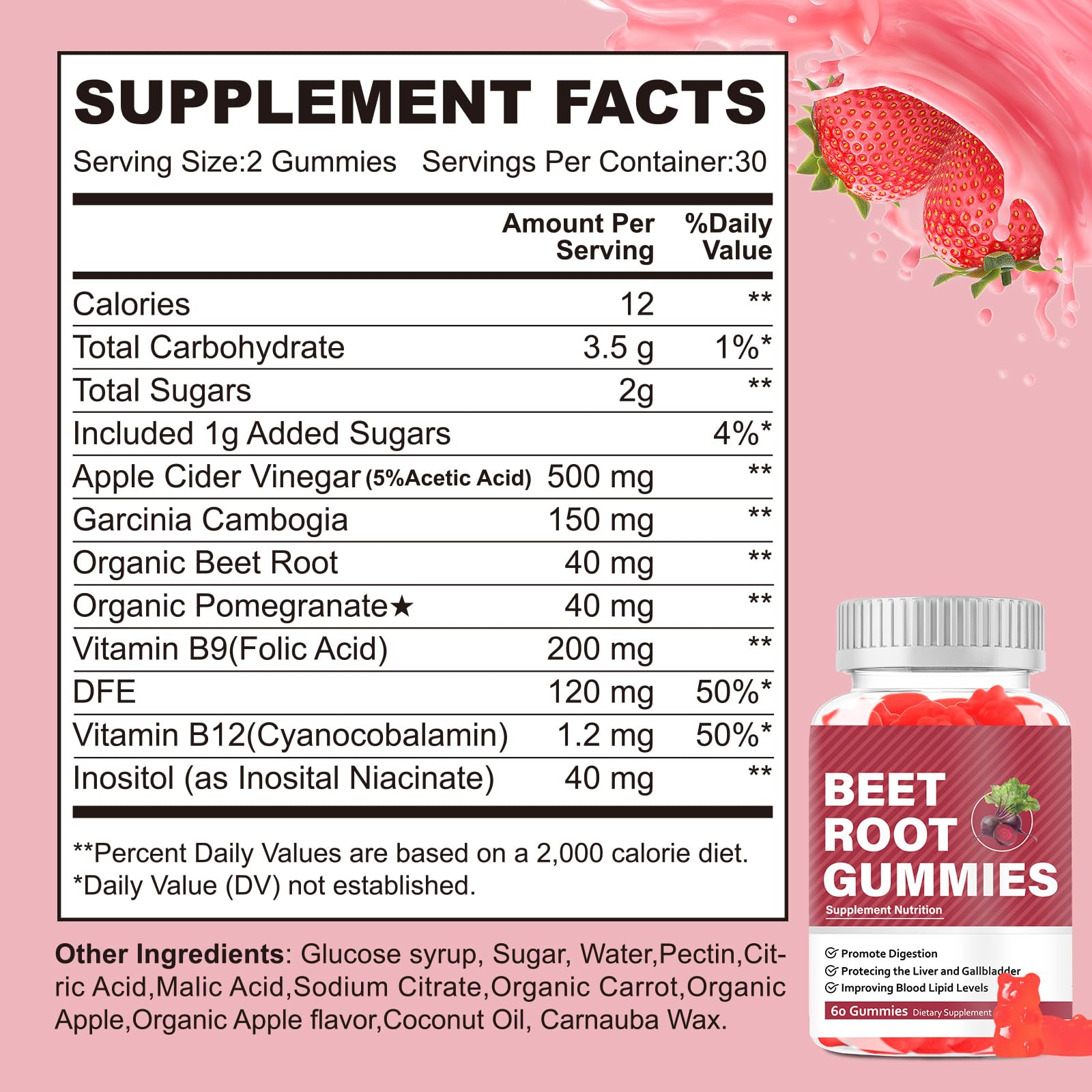 Velna zivs Beet Root Gummies Supplements, Beet Root Chewables, Beet Root Gummy Supplement for Adults, Energy Providing, Nutrition Supporting, Multivitamin