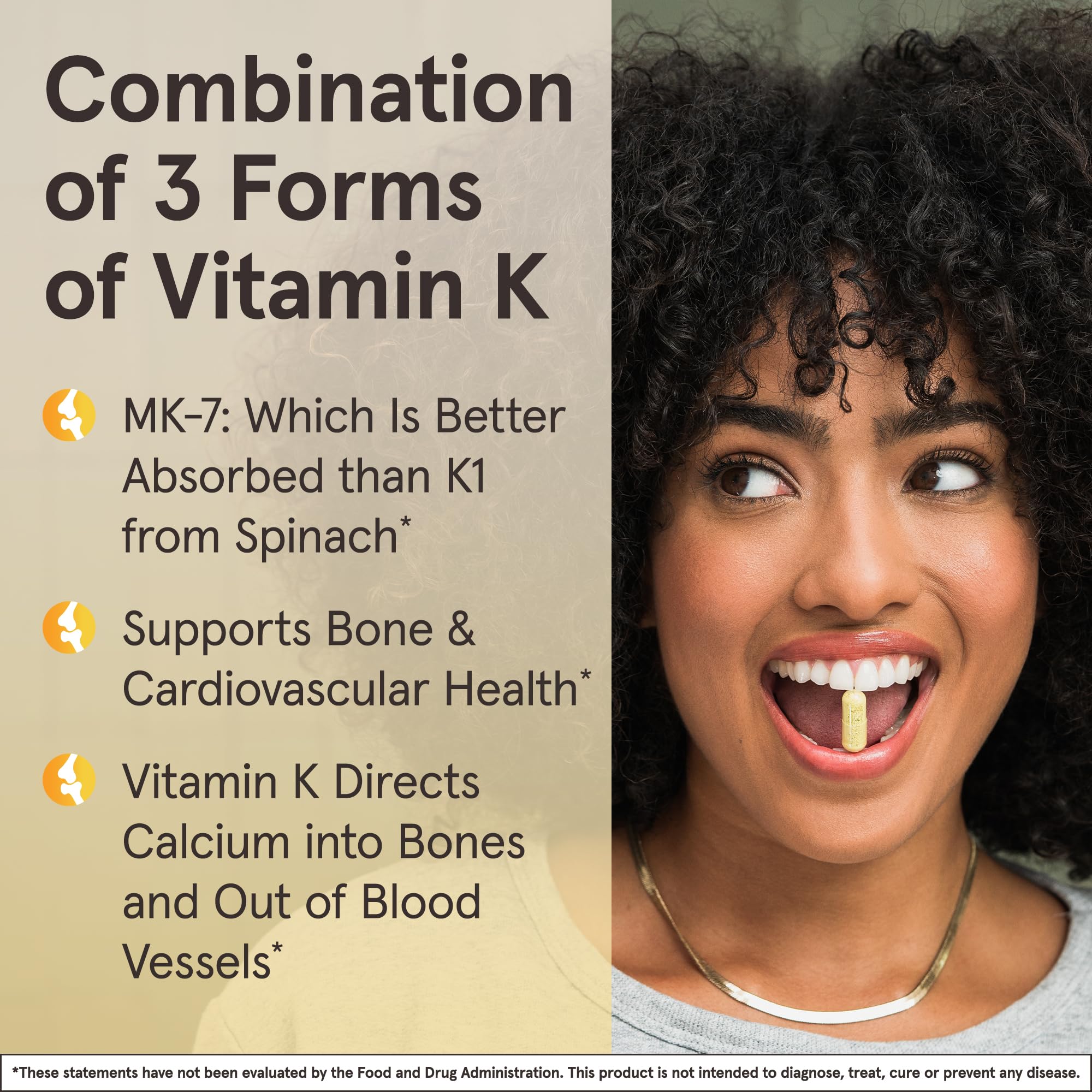 Jarrow Formulas K-Right - Vitamin K-Complex (K1, MK-4, MK-7, D3) - 60 Servings (Softgels) - Dietary Supplement for Bone & Cardiovascular Health Support - Vitamin K2 MK-7 - Gluten Free, Pack of 12