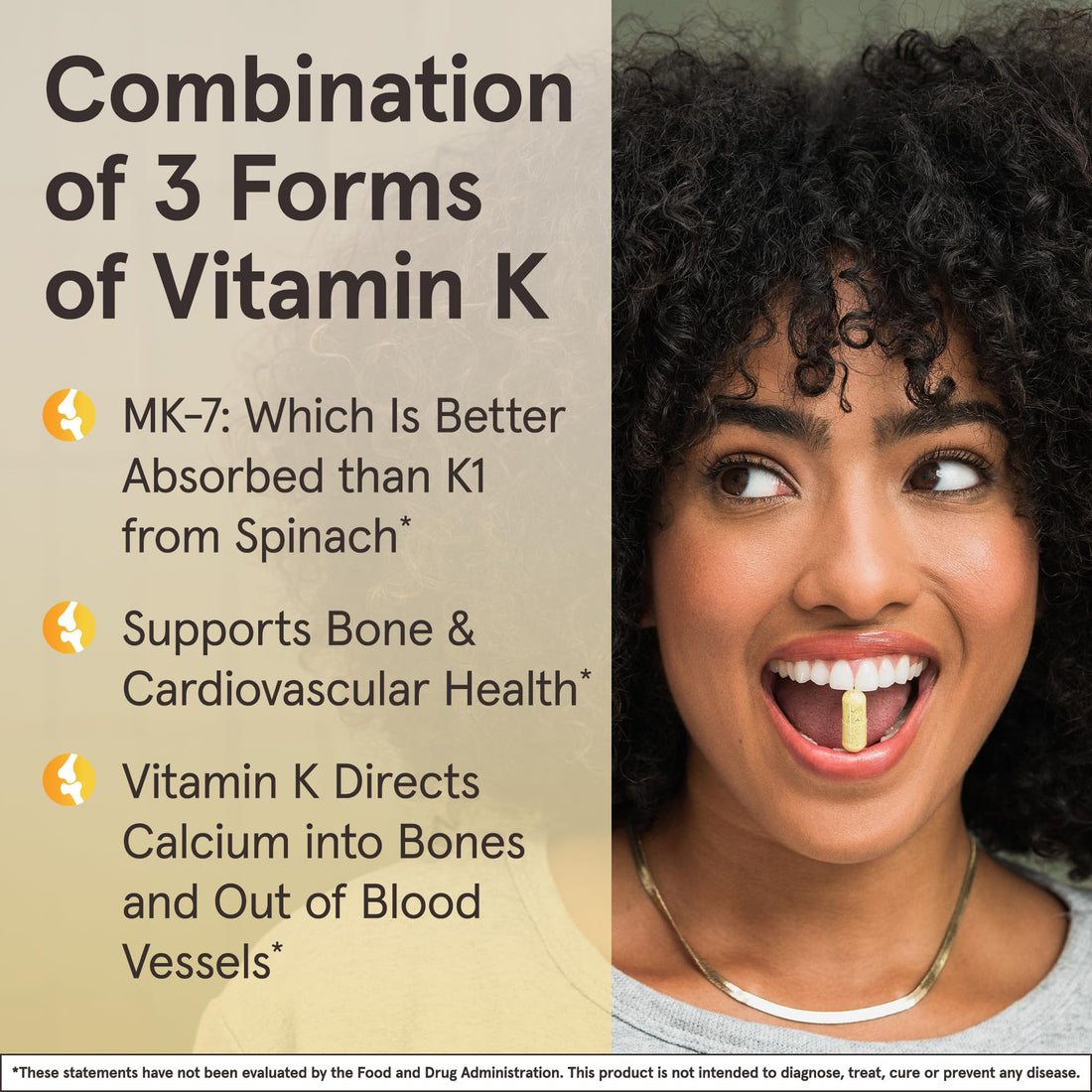 Jarrow Formulas K-Right - Vitamin K-Complex (K1, MK-4, MK-7, D3) - 60 Servings (Softgels) - Dietary Supplement for Bone & Cardiovascular Health Support - Vitamin K2 MK-7 - Gluten Free, Pack of 12