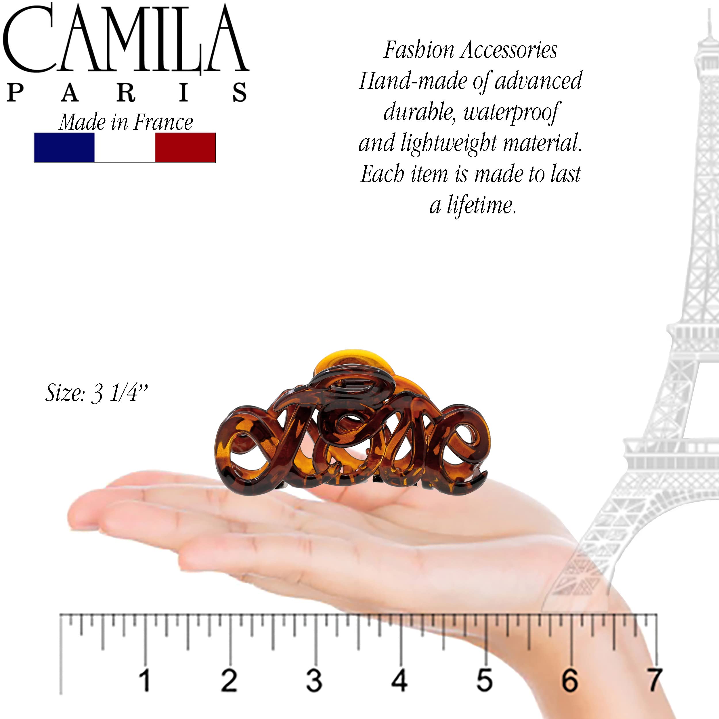 Camila Paris CP1380 (3 1/4) Hair Accessories Hair Clips