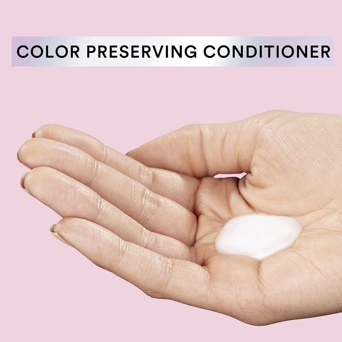 Suave Pink Conditioner For Color Treated Hair Vivid Color, Color Protecting Conditioner 16.5oz