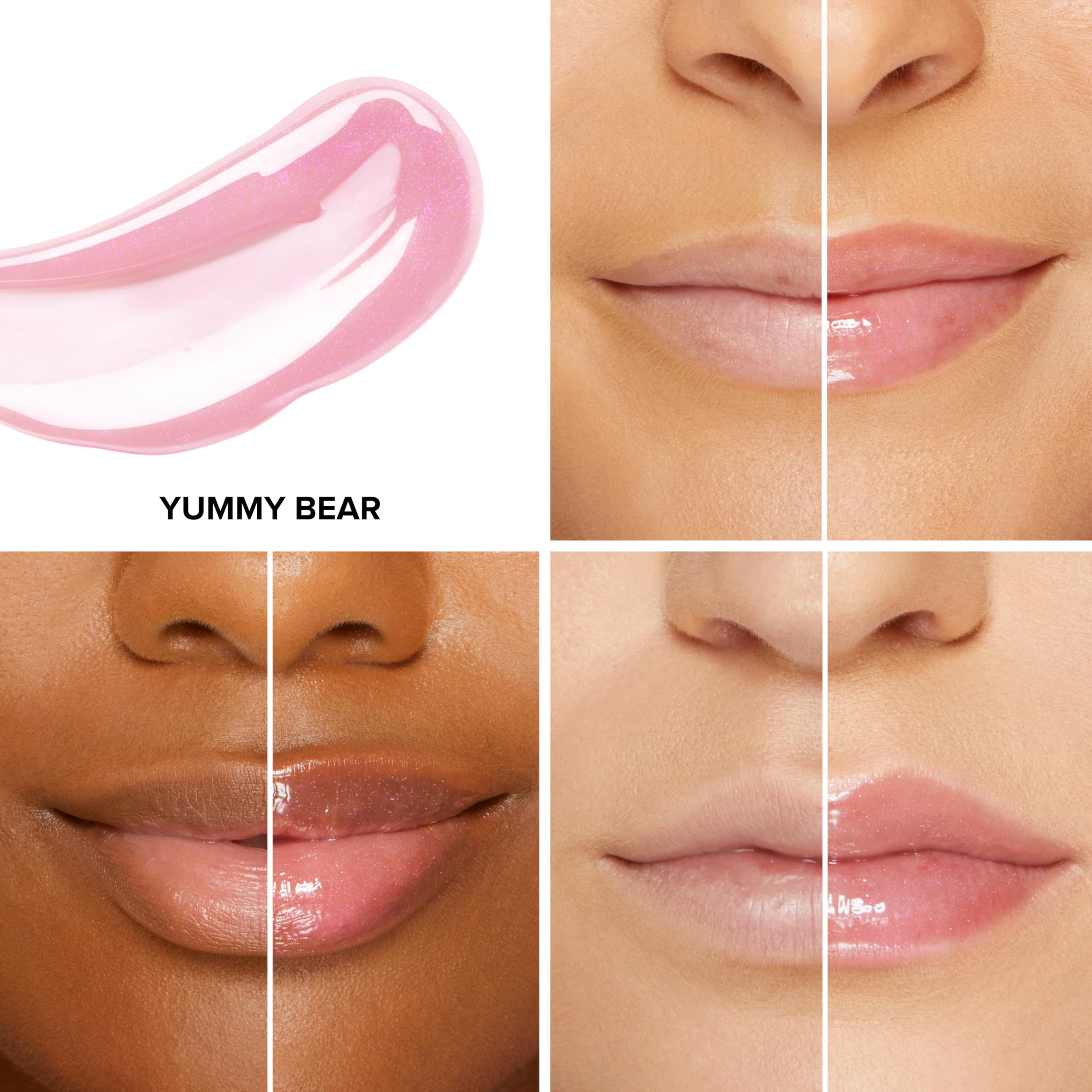 Too Faced Lip Injection Maximum Plump - Yummy Bear - Hydrating + Plumping, 0.14 Fl Oz,