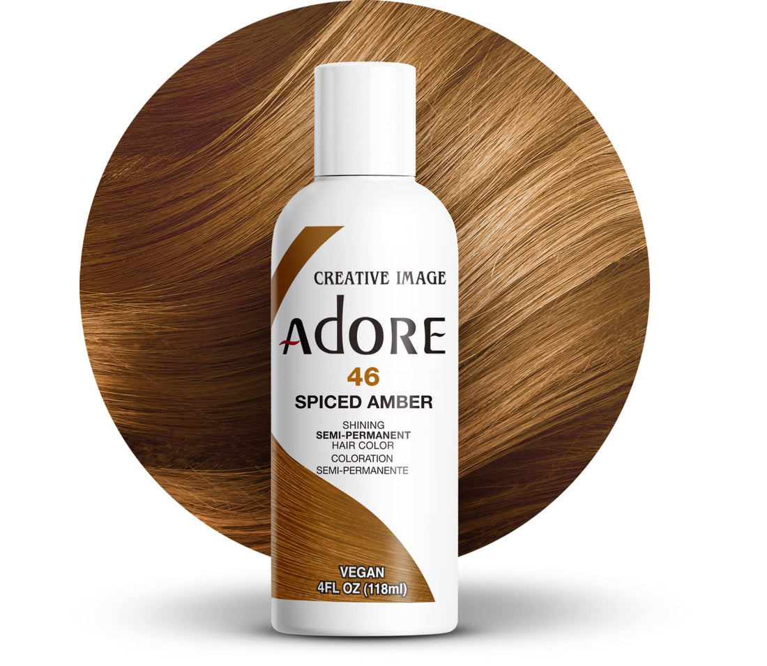 Adore Shining Semi Permanent Hair Colour, 46 Spiced Amber