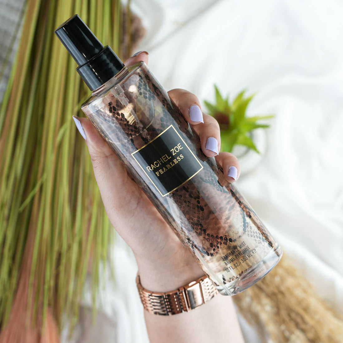 Rachel Zoe Fearless Body Mist for Women - Long-Lasting Luxury Body Mist with Woody Scents with Notes of Coconut, Amber & Tuberose - Gift for Women - 300 ml