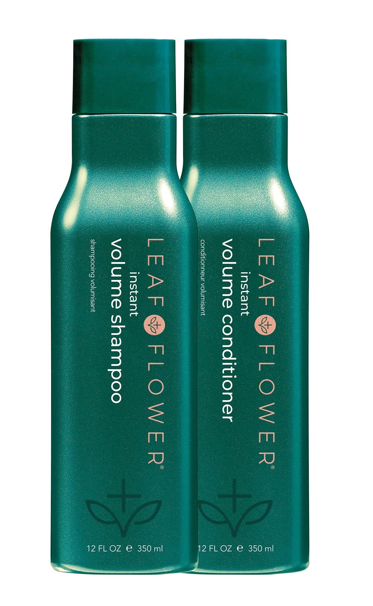 Leaf & Flower Instant Volume Shampoo & Conditioner 12 oz Duo