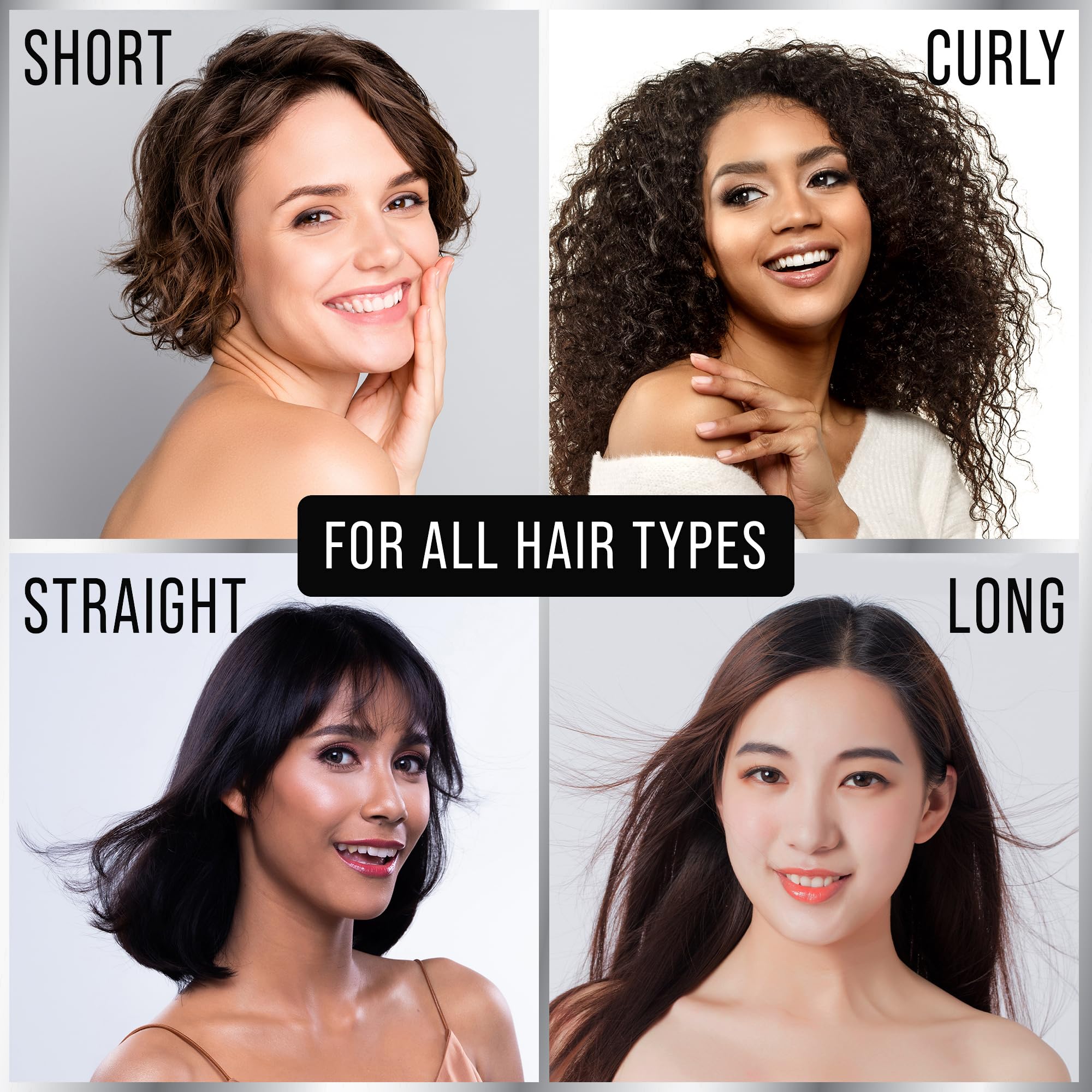 Hair Thickness Maximizer Biotin & Collagen Supplements – Biotin 10000mcg + Bovine Collagen 2-in-1 Hair Growth & Thickening Vitamins Complex - Hair Growth Products