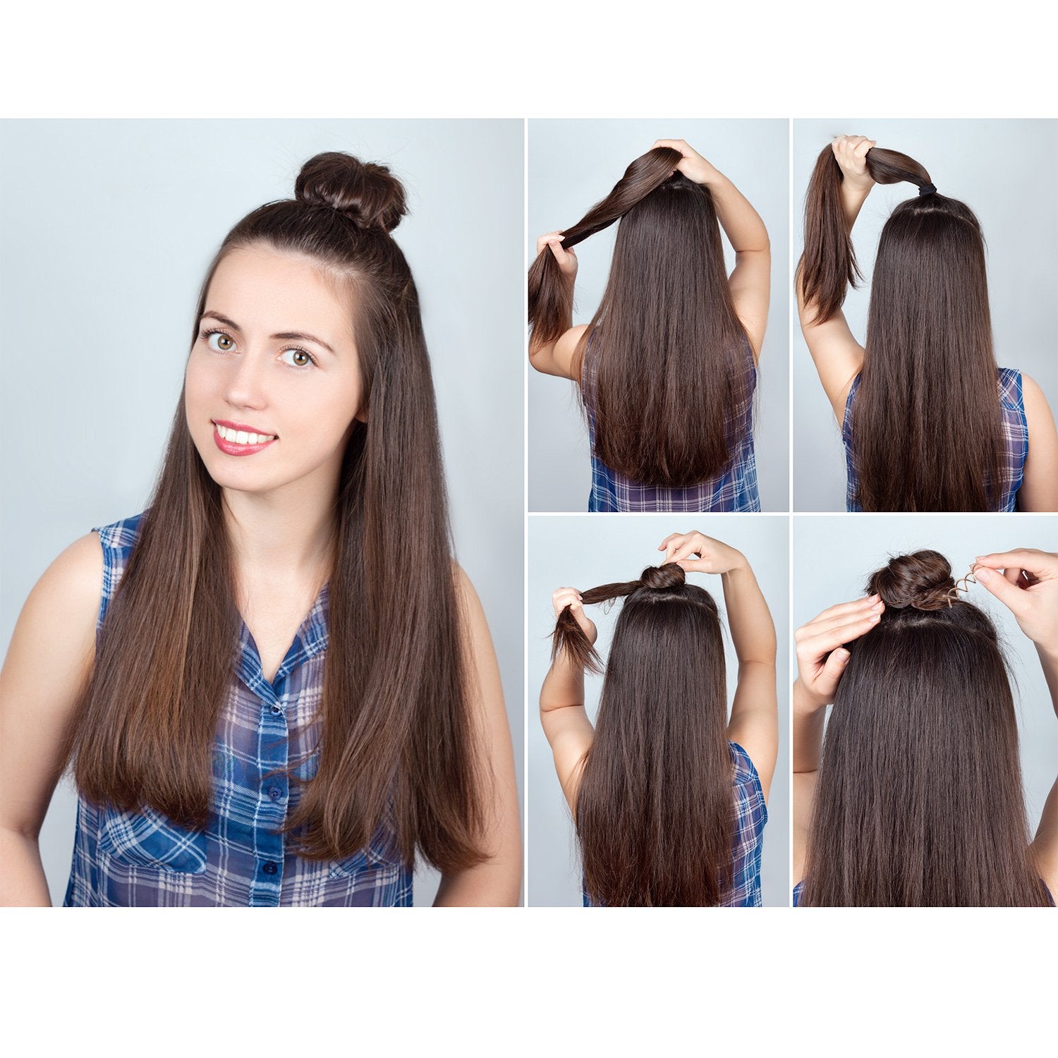 Rose Gold : eBoot Spiral Hair Pin Spin Pin Spiral Hair Clip Mini Spin Clip Bun Stick Pick for DIY Hair Style 20 Pack (Rose Gold)