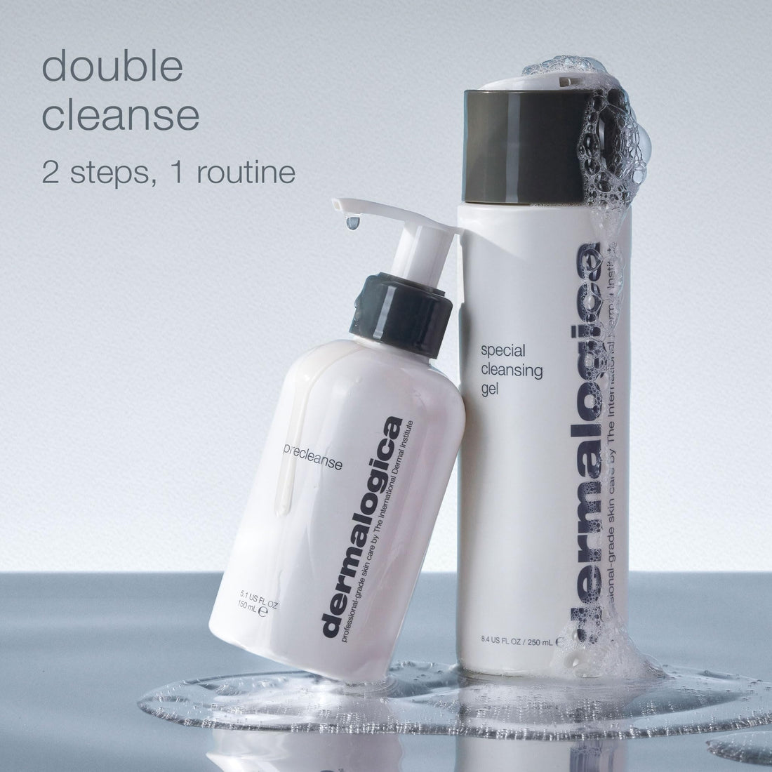 Dermalogica Let It Glow – Facial Cleansing Skincare Set Includes Full Sized PreCleanse, Special Cleansing Gel, and Daily Microfoliant