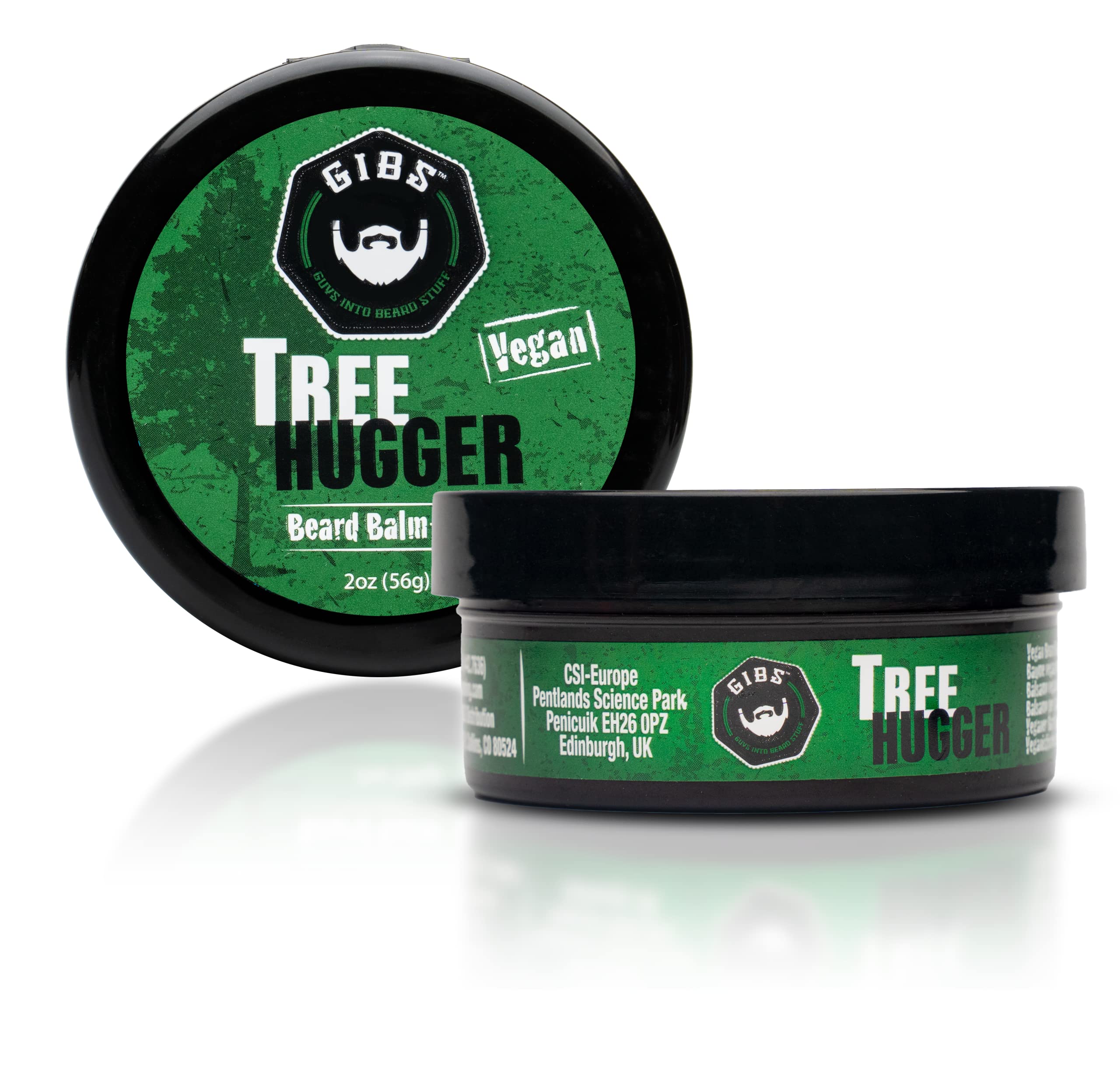 GIBS Grooming Tree Hugger Vegan Beard Balm-Aid, 2 oz.