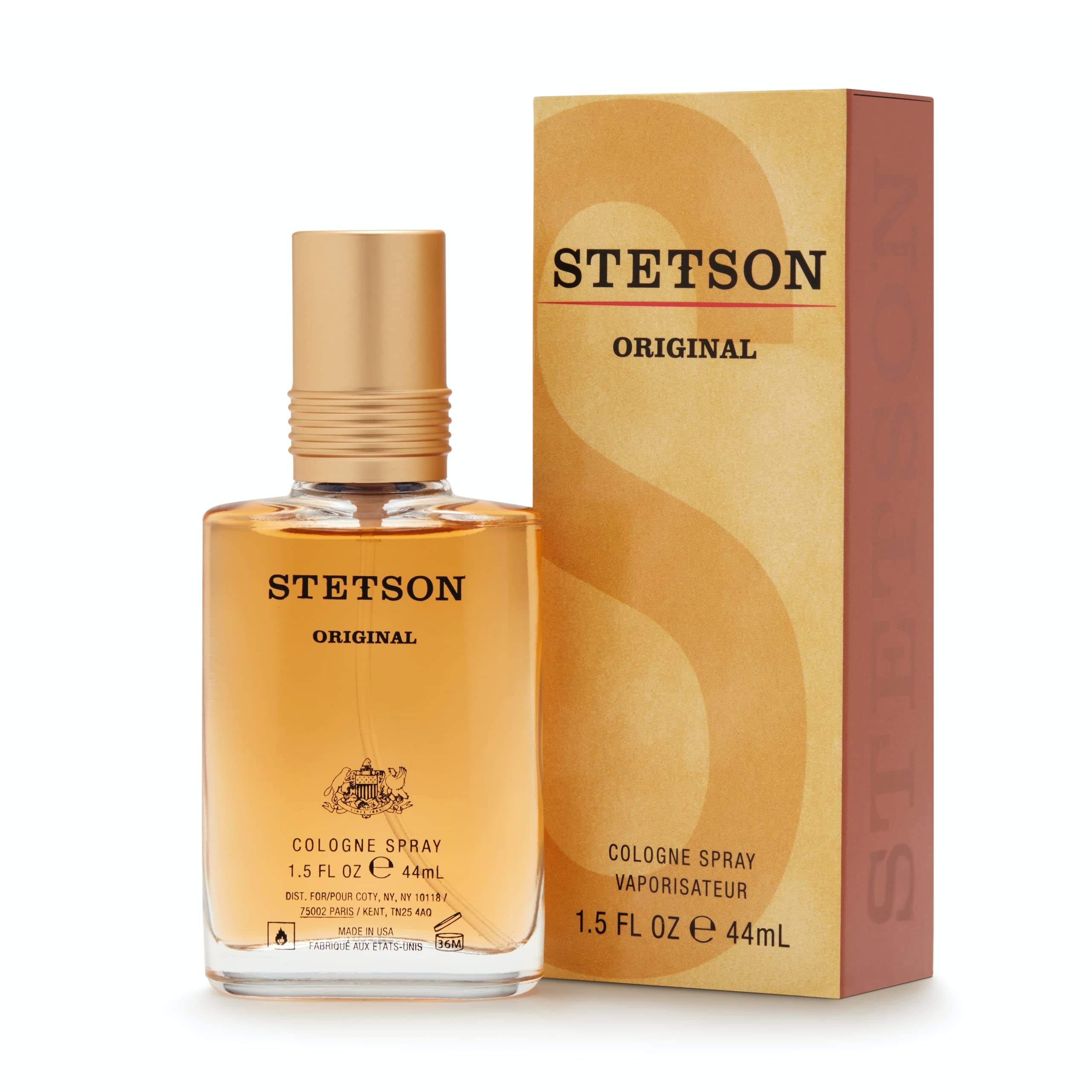 Stetson By Coty For Men. Cologne Spray 1.5-Ounces