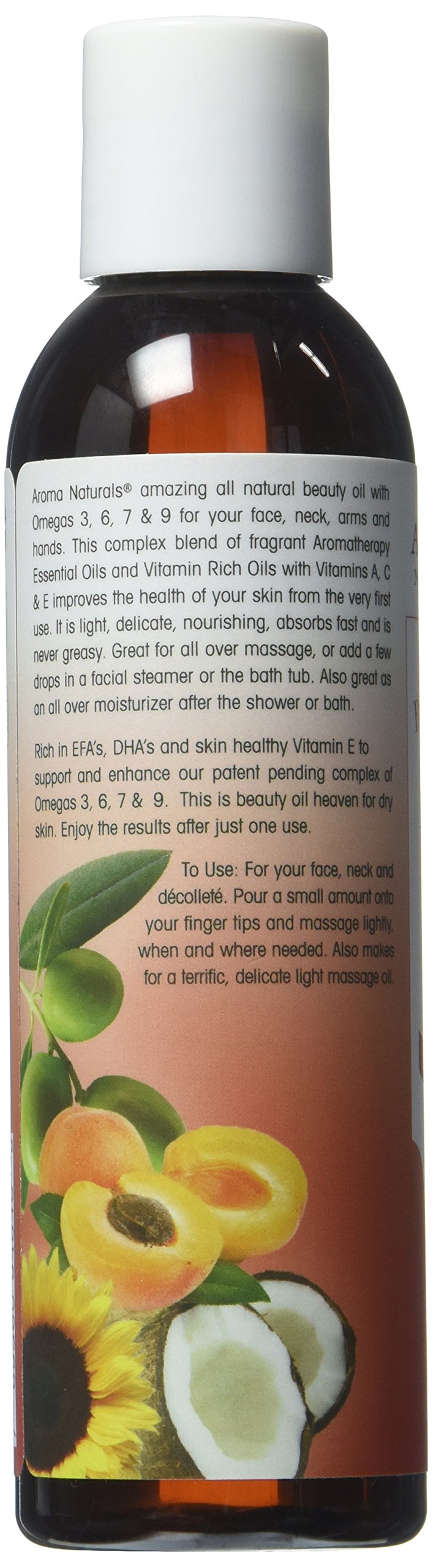 Aroma Naturals Sensual Therapeutic Beauty Oil, Superfruit Passion Fruit, 6 Ounce