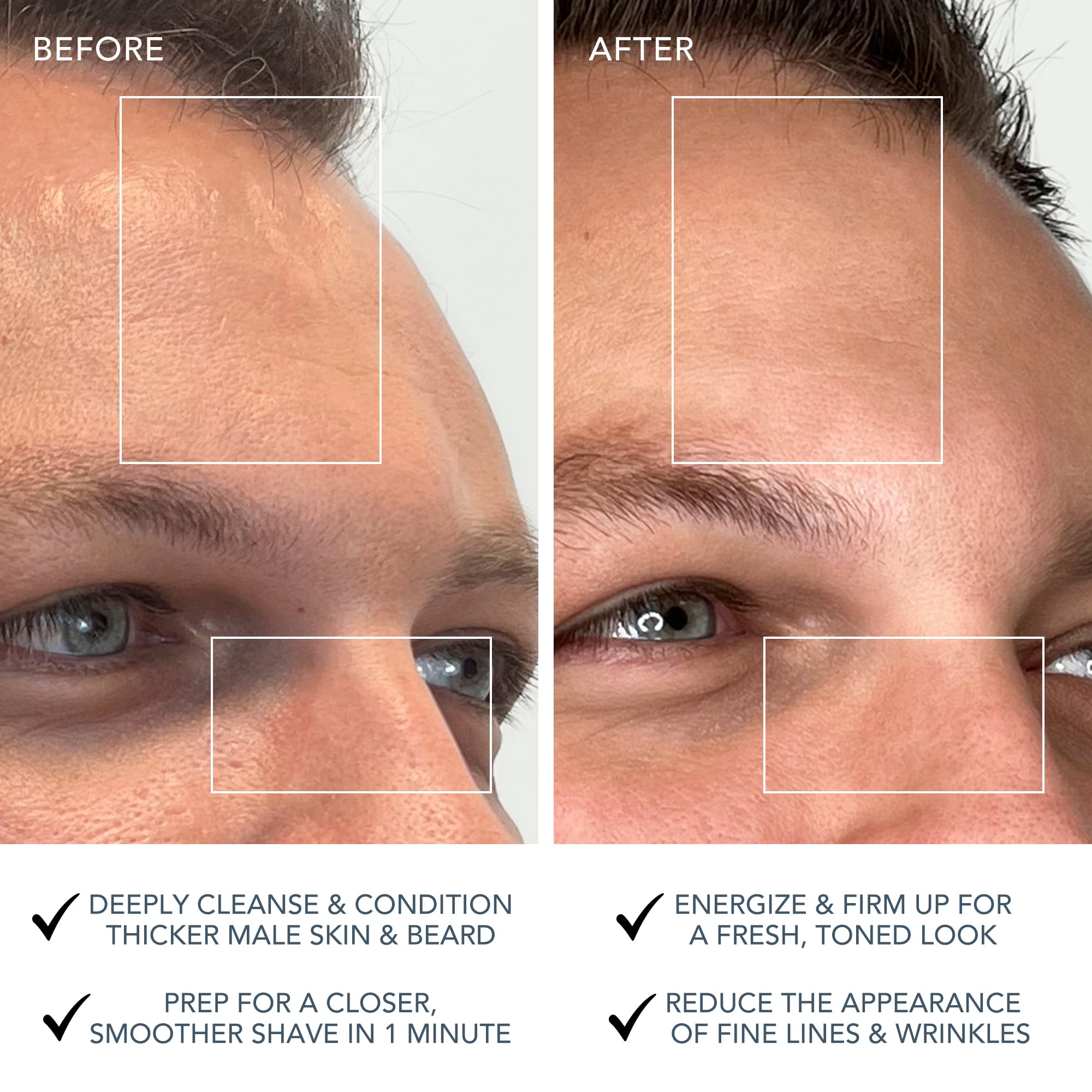 FOREO LUNA 3 MEN Silicone Facial Cleansing & Firming Massage Brush for Skin and Beard, Shave Prep, Ultra-Hygienic,16 Intensities, 650 uses/USB Charge, App-connected, Waterproof, 2-year Warranty