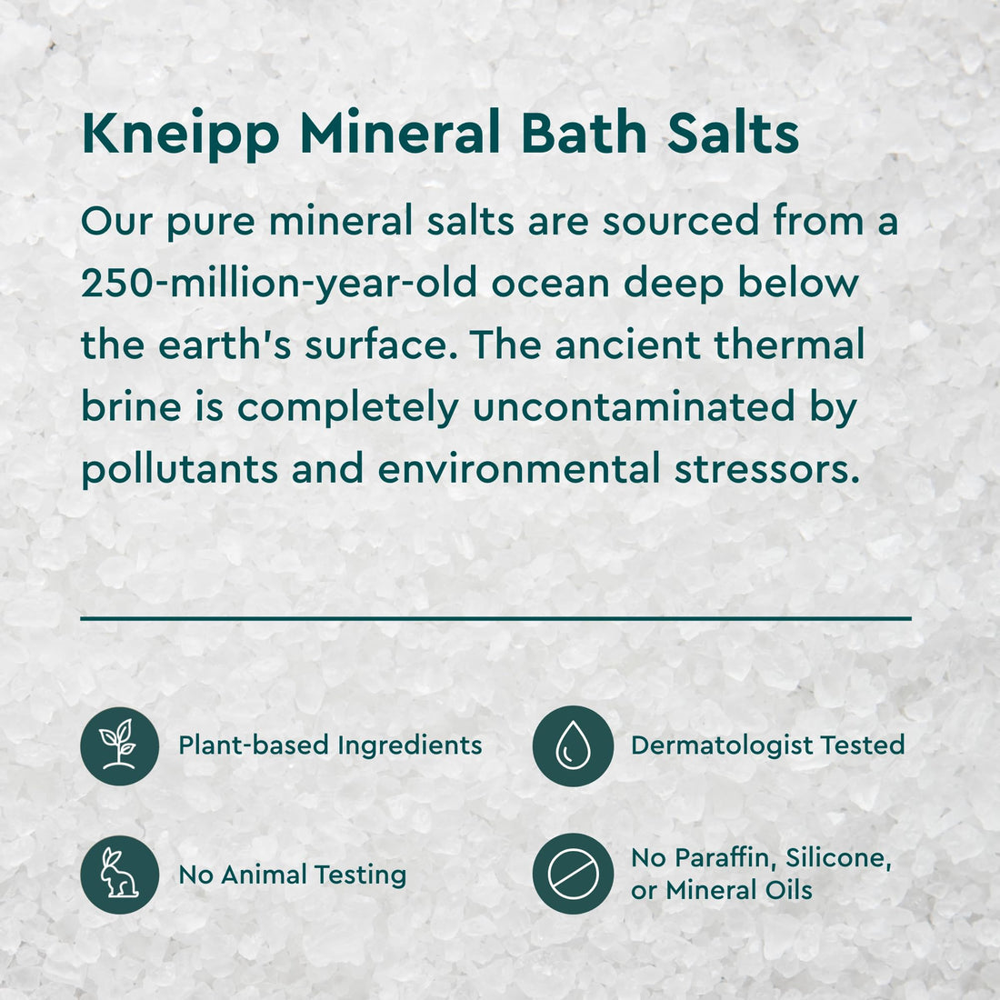 Kneipp Deep Sleep Mineral Bath Salts Valerian and Hops 17.6 Oz