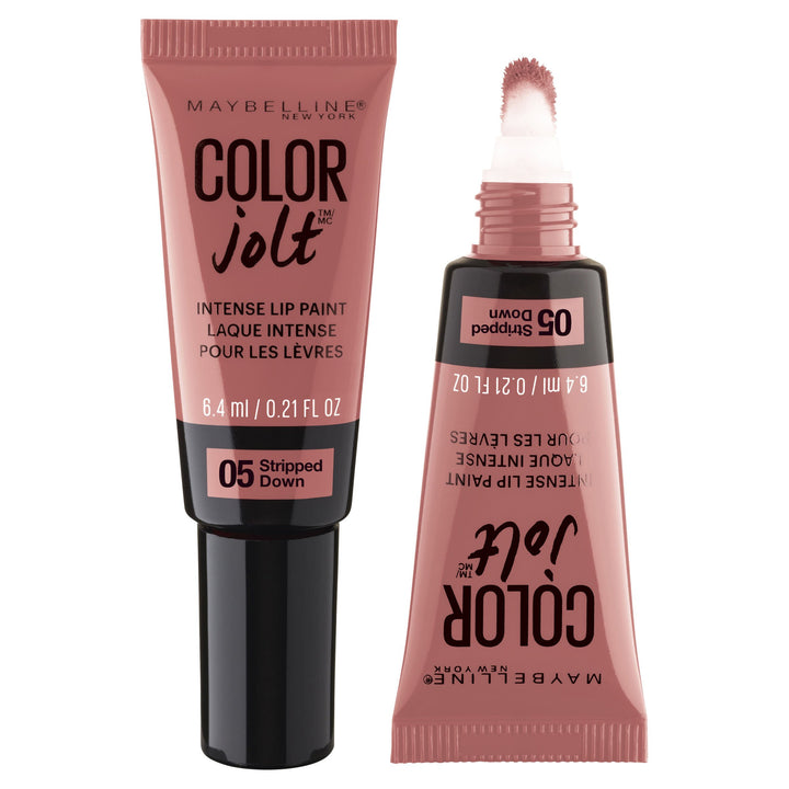 Maybelline Lip Studio Color Jolt Intense Lip Paint, Stripped Down, 0.21 fl. oz.