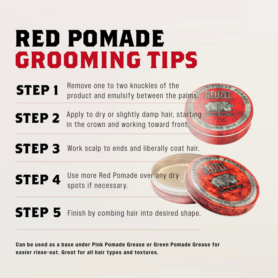 Reuzel Red Hair Pomade (4oz)