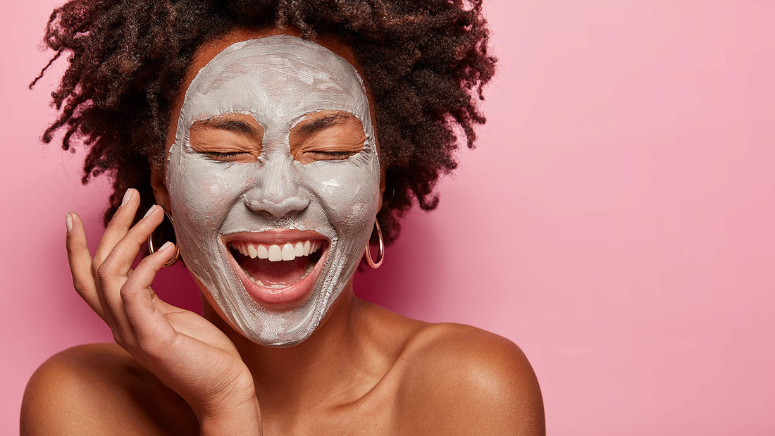 Mayan Magic Mud Powerful Deep Pore Cleansing Facial Body Mask 100 Pure Premium Calcium Bentonite Clay Treats Acne Breakouts Blackheads and Oily Skin 2Pack 32 Oz Each, 1 Count