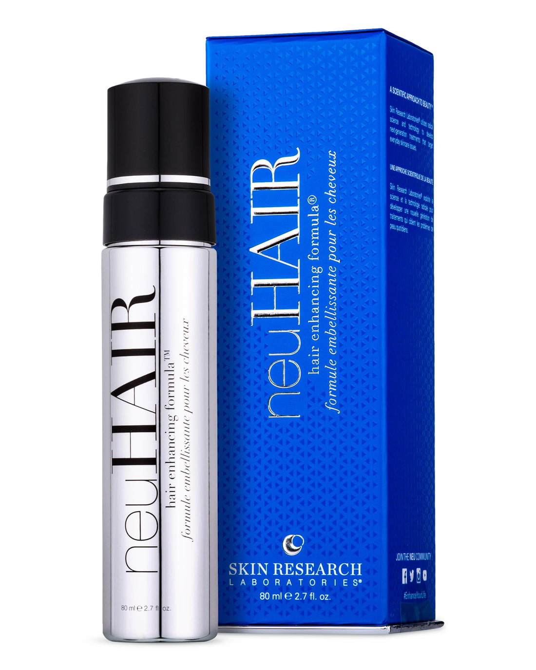 Skin Research Laboratories NeuHair Enhancing Formula, 2.7 Fl Oz