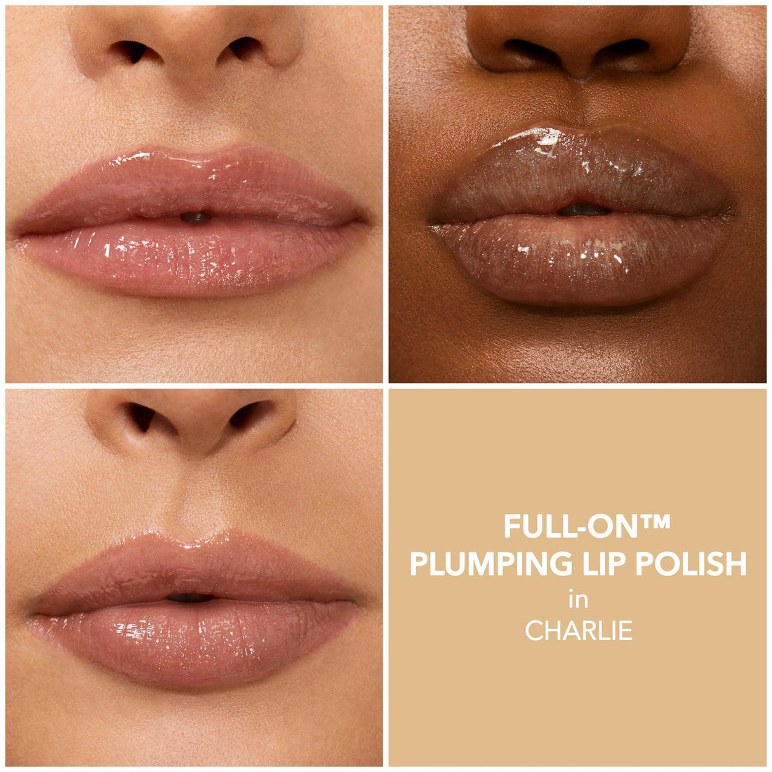 Buxom Full-On Plumping Lip Polish, Charlie, 0.14oz