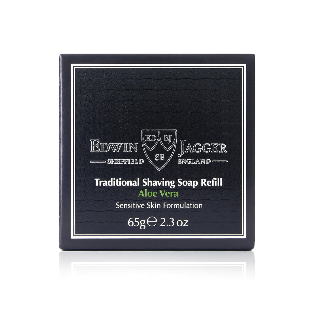 Aloe Vera : Edwin Jagger 99.9% Natural Traditional Shaving Soap Refill, Aloe Vera - 2.3 oz