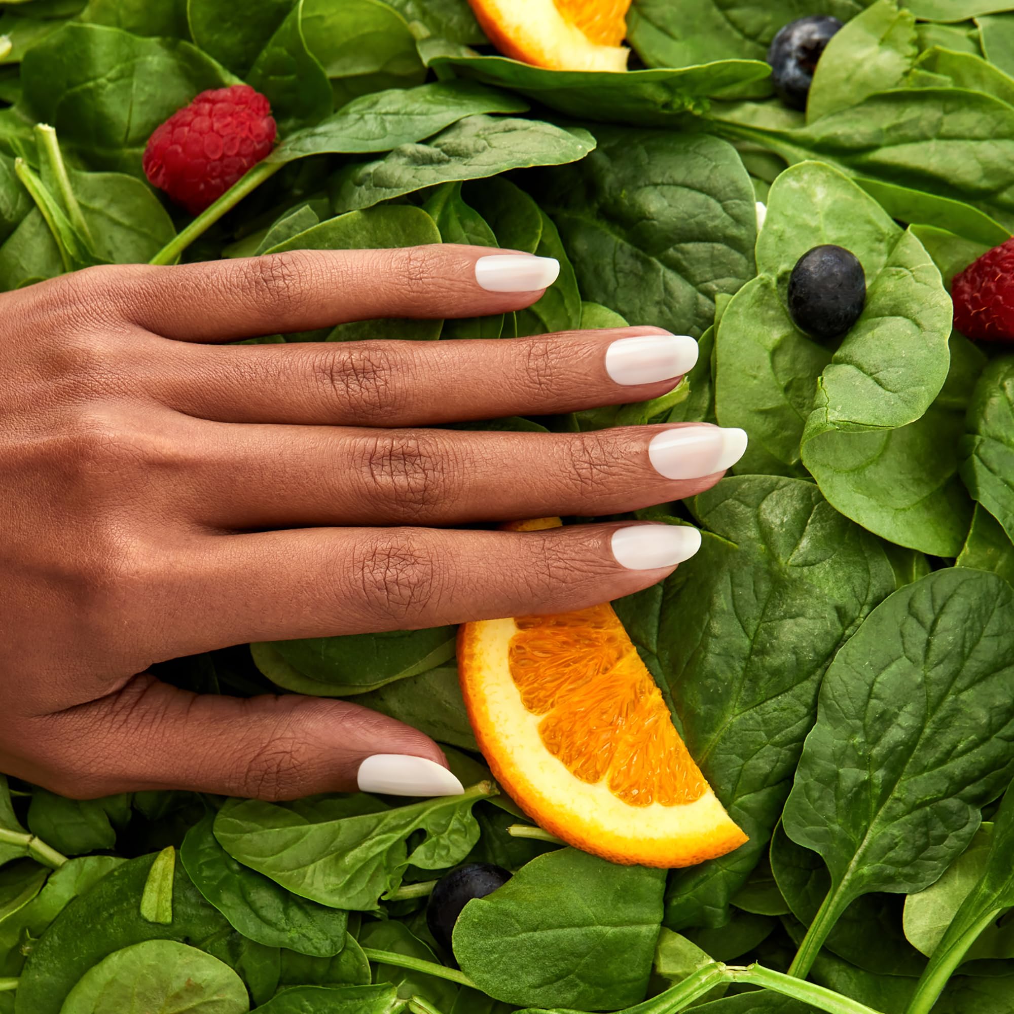 Nailtopia - Plant-Based Chip Free Nail Lacquer - Non Toxic, Bio-Sourced, Long-Lasting, Strengthening Polish - Morning Fog (Pastel Grey) - 0.41oz