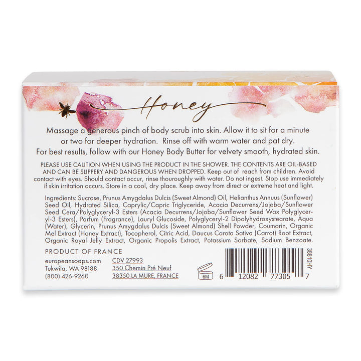 Pre de Provence Honey Collection Deeply Nourishing Body Scrub, 6.7 Fl Oz