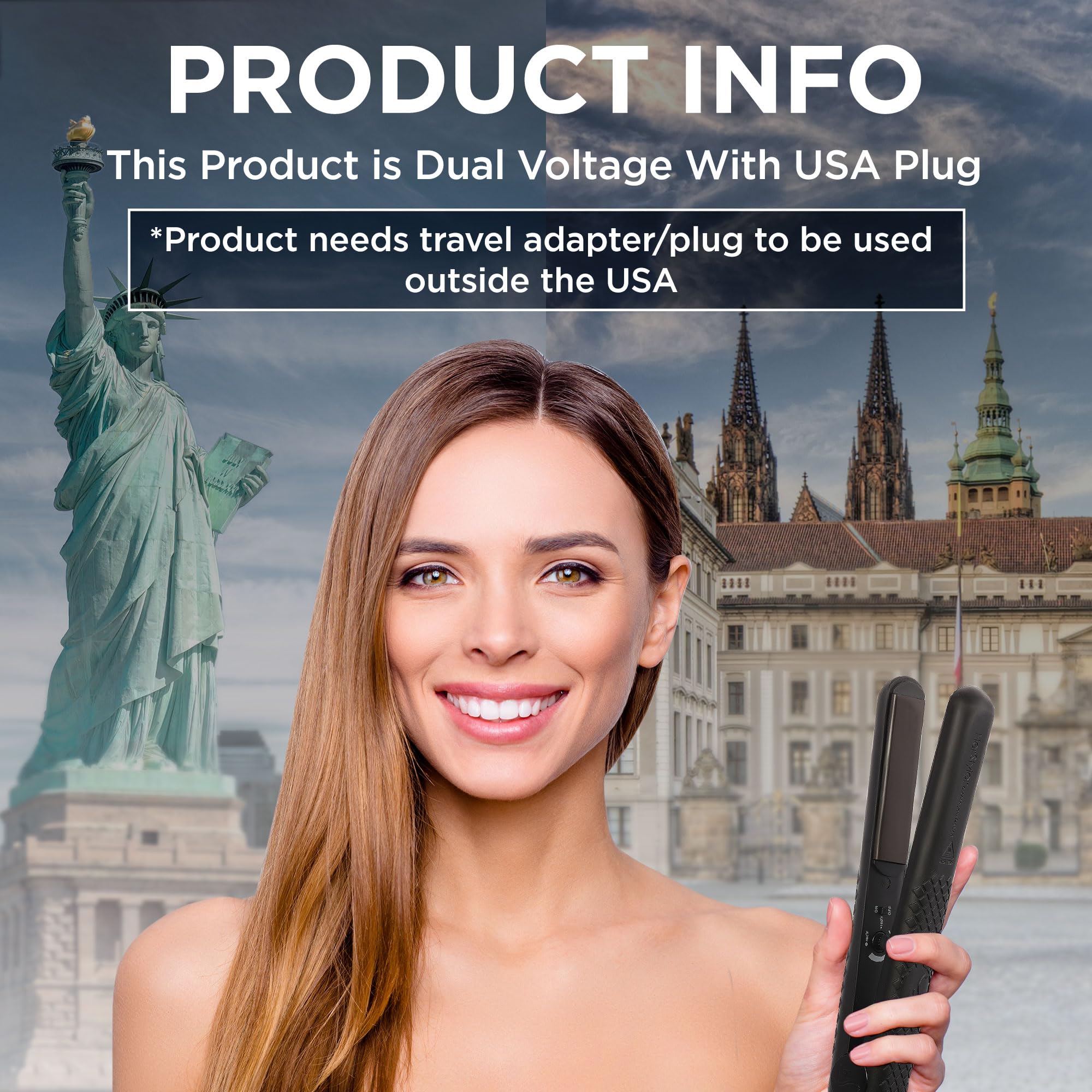 Herstyler Classic Forever Ceramic Flat Iron