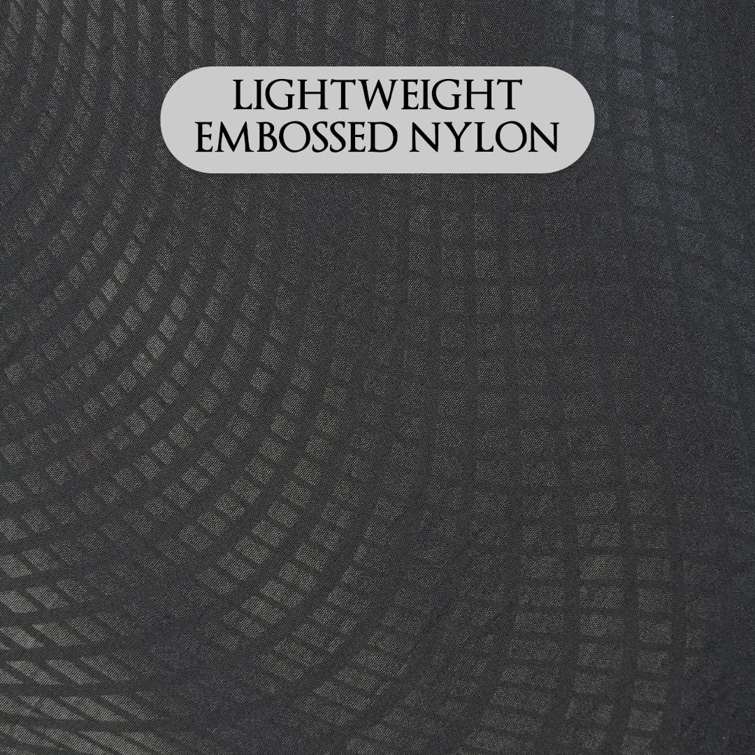 Betty Dain Signature Cosmix Coloring / Styling Cape with Chemical-proof Panel, Black