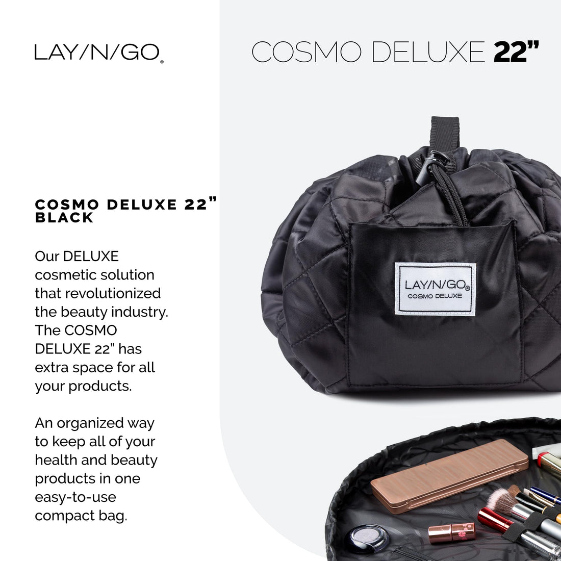 Lay-n-Go Cosmo Deluxe Black