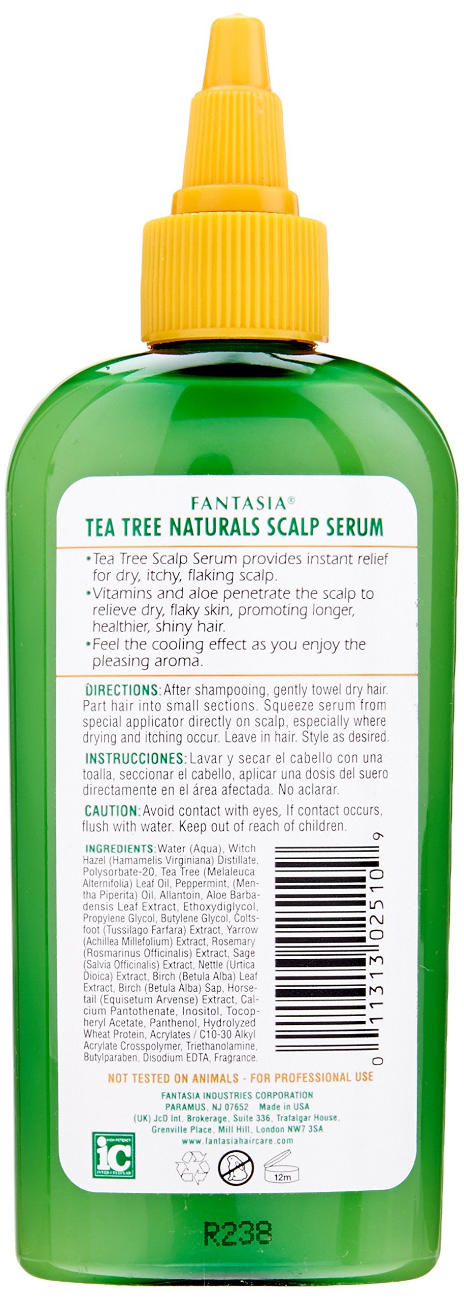 Fantasia Naturals Scalp Serum, 4 Fl Oz