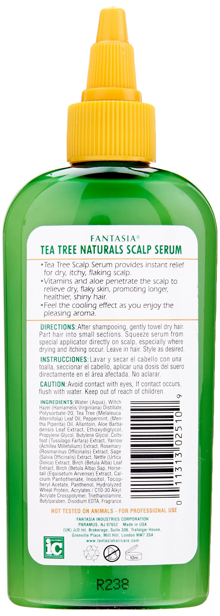 Fantasia Naturals Scalp Serum, 4 Fl Oz