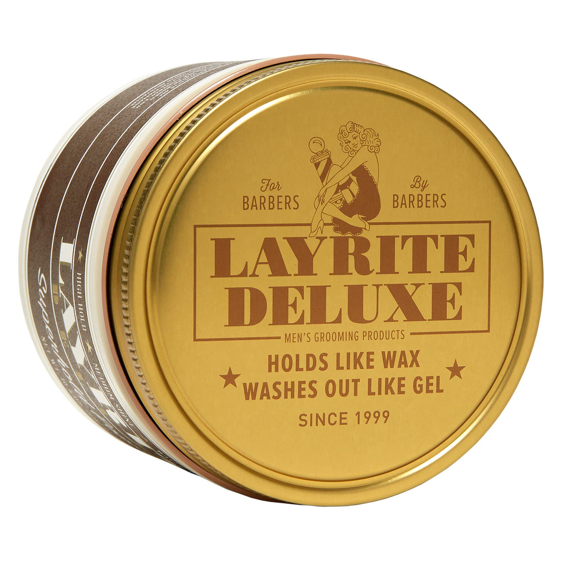 Layrite Superhold Pomade High Hold, Medium Shine, Water Soluble, 227118